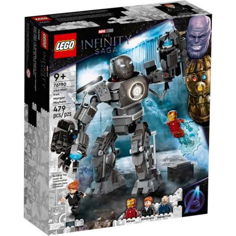 LEGO Super Heroes Железный человек: схватка с Железным Торговцем 76190