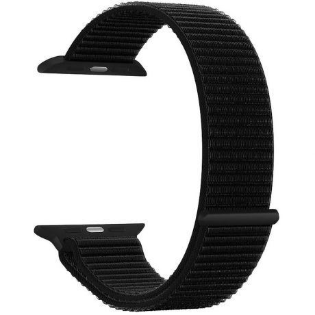 Ремень для умных часов Нейлоновый ремешок для умных часов Deppa Band Nylon для Apple Watch 38/40 mm черный