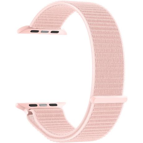 Ремень для умных часов Нейлоновый ремешок для умных часов Deppa Band Nylon для Apple Watch 38/40 mm розовый
