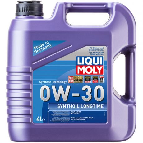 Масло моторное Liqui Moly Synthoil Longtime 0W-30 4л
