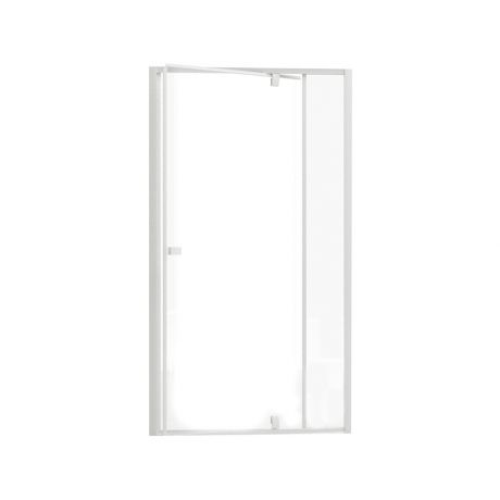 Душевая дверь поворотная RAVAK Pivot PDOP2 110 03GD0100Z1 110х190 см прозрачное стекло 6 мм профиль белый