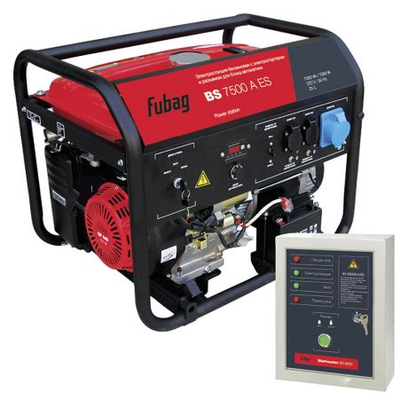 Генератор бензиновый Fubag BS 7500 A ES (838760) 7 кВт