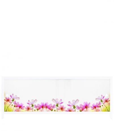 Экран под ванну Метакам Ультралегкий Арт цветочная фантазия 150 см