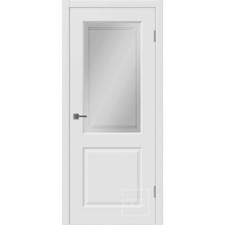 Дверное полотно VFD Мона белое со стеклом эмаль 800x2000 мм