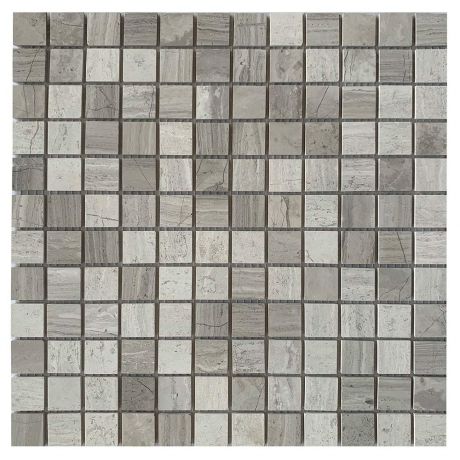 Мозаика Lavelly Eternal Grey серая из натурального камня 298х298х4 мм матовая