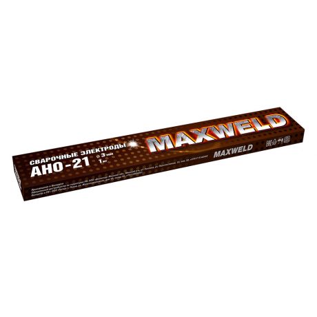 Электроды MAXWELD (ANO31) АНО-21 d3 мм 1 кг