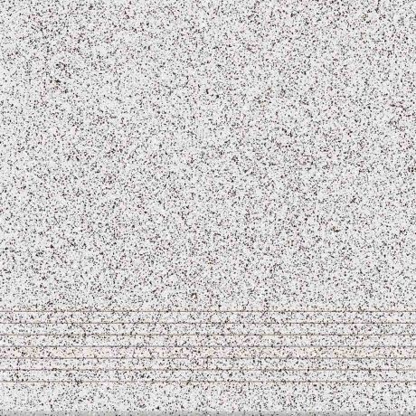 Керамогранит ступень Cersanit Mito Milton светло-серый 298х298х8,5 мм (12 шт.=1,06 кв.м)