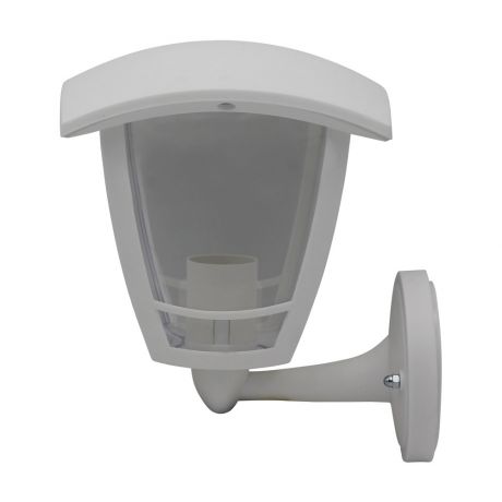 Светильник уличный настенный SVET Сити Дели (EV0121-0005) E27 60 Вт 220 В белый IP44 164х192х223 мм
