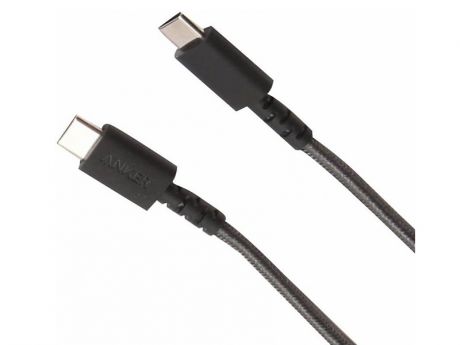 Аксессуар Anker PowerLine Select+ USB Type-C - USB Type-C 6ft Black A8033H11