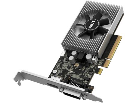 Видеокарта Palit GeForce GT 1030 1151MHz PCI-E 3.0 2048Mb 2100MHz 64-bit DVI HDMI HDCP NEC103000646-1082F Выгодный набор + серт. 200Р!!!