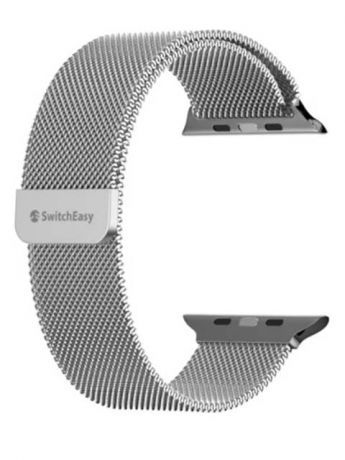 Аксессуар Ремешок SwitchEasy для APPLE Watch 42-44-45mm Mesh Silver GS-107-214-266-26