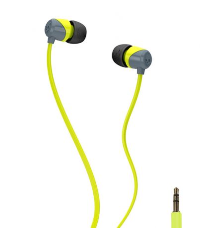 Наушники Skullcandy Jib Lime Grey S2DUFZ-385