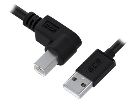 Аксессуар GCR Premium USB 2.0 AM - BM 1.0m Black GCR-UPC3M2-BB2S-1.0m