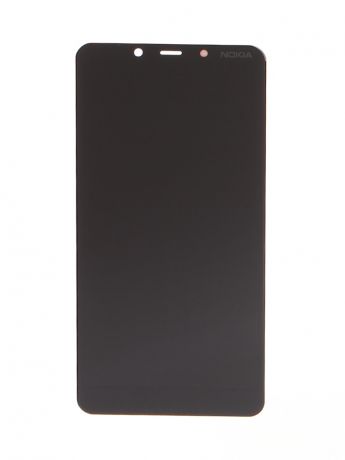 Дисплей Vbparts для Nokia 3.1 Plus матрица в сборе с тачскрином Black 063849