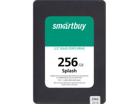 Твердотельный накопитель SmartBuy Splash 2019 256Gb SBSSD-256GT-MX902-25S3 Выгодный набор + серт. 200Р!!!