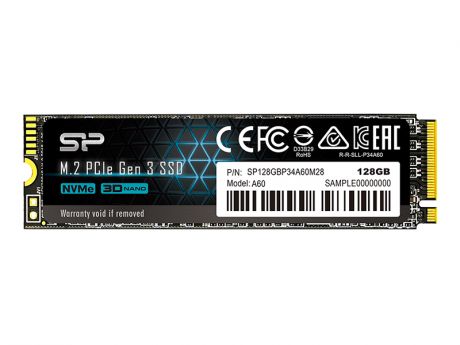 Твердотельный накопитель Silicon Power P34A60 128Gb SP128GBP34A60M28