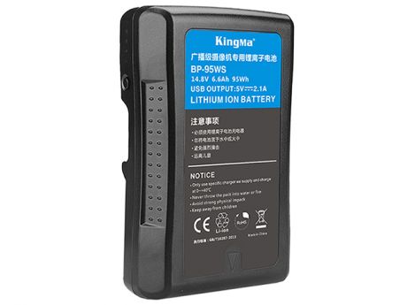 Аккумулятор KingMa BP-95WS V-Mount 14.8V 95Wh 16200