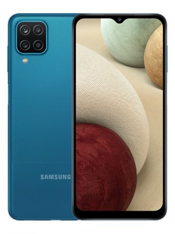 Сотовый телефон Samsung SM-A127F Galaxy A12 Nacho 4/64Gb Blue & Wireless Headphones Выгодный набор + серт. 200Р!!!