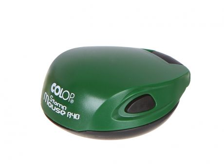 Оснастка для круглой печати Colop Stamp Mouse R40 d-40mm Green