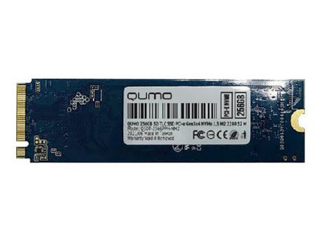 Твердотельный накопитель Qumo Novation TLC 3D 256Gb Q3DT-256GPPH-NM2