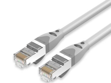 Сетевой кабель Vention SFTP cat.6A RJ45 1.5m Grey IBHHG