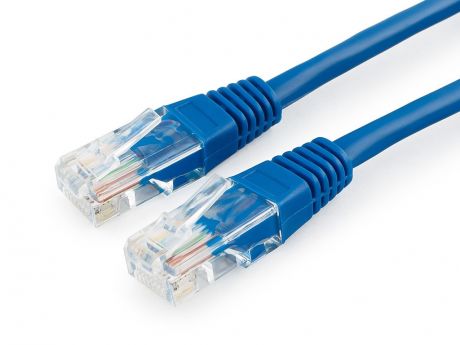 Сетевой кабель Gembird Cablexpert UTP cat.5e 15m Blue PP10-15M/B