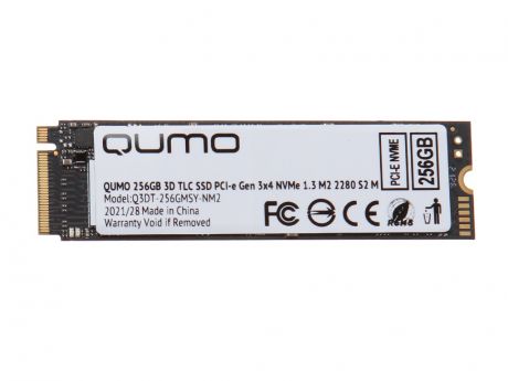 Твердотельный накопитель Qumo Novation TLC 3D 256Gb Q3DT-256GMSY-NM2