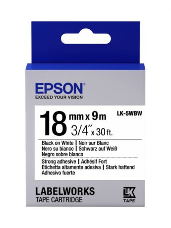 Картридж Epson LK-5WBW C53S655012 Black-White