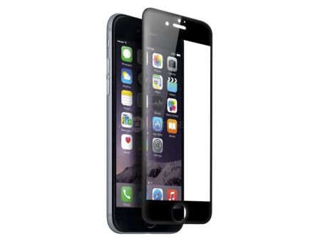 Защитное стекло ZeepDeep для APPLE iPhone 7 / 8 Full Glue 10/20D Black 766026