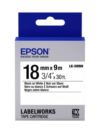 Картридж Epson LK-5WBN C53S655006 Black-White