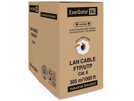 Сетевой кабель ExeGate FTP cat.6 23AWG