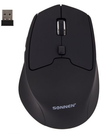 Мышь Sonnen V33 USB Black 513517