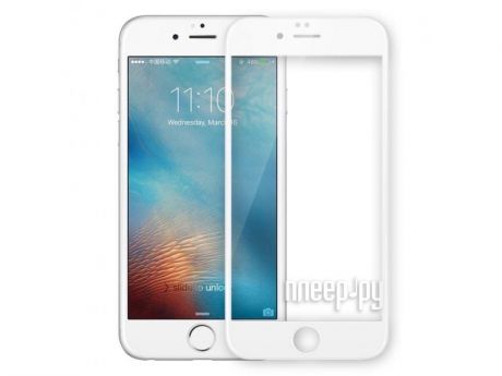 Защитное стекло ZeepDeep для APPLE iPhone 6 Plus / 6S Plus Full Glue 20D White 810088