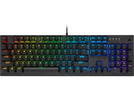 Клавиатура Corsair Gaming K60 RGB PRO Low Profile Black CH-910D018-RU