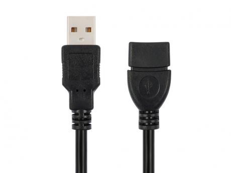 Аксессуар Vixion CAB44 USB 2.0 (M) - USB 2.0 (F) 3m Black