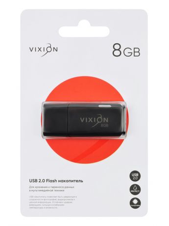 USB Flash Drive 8Gb - Vixion Shark Eyes USB 2.0 GS-00008766