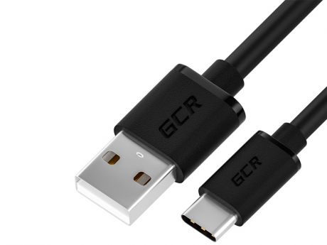 Аксессуар GCR QC USB - Type-C 1.5m Black GCR-52727