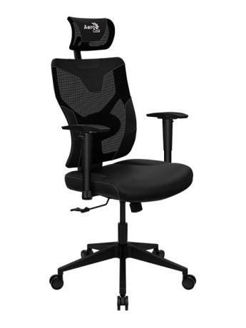 Компьютерное кресло AeroCool Guardian Smoky Black Выгодный набор + серт. 200Р!!!