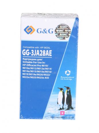 Картридж G&G GG-3JA28AE Magenta для HP OJ Pro 9010/12/14/15/16/19/20/22/25