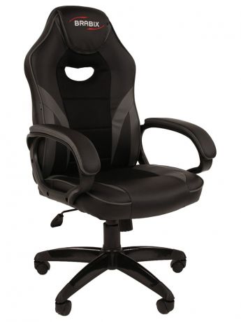 Компьютерное кресло Brabix Accent GM-161 Black-Grey 532576 / 7083504