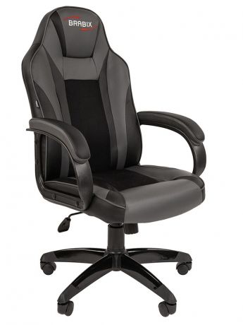 Компьютерное кресло Brabix Tanto GM-171 Black-Grey 532574 / 7083502