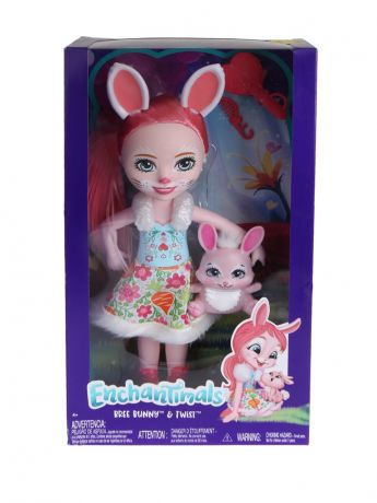Кукла Mattel Enchantimals с любимой зверюшкой FRH51