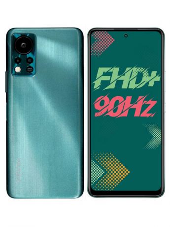 Сотовый телефон Infinix Hot 11S 4/64Gb Green Wave Выгодный набор + серт. 200Р!!!