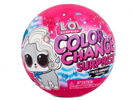 Кукла LOL Surprise Color Change Pets Asst in PDQ 576334