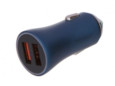 Зарядное устройство Baseus Golden Contactor Pro Dual Quick Charger Car Charger U+U 40W Blue CCJD-A03