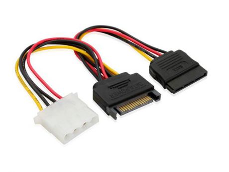 Аксессуар GCR SATA 15pin / MOLEX 4pin / SATA 15pin GC-ST216