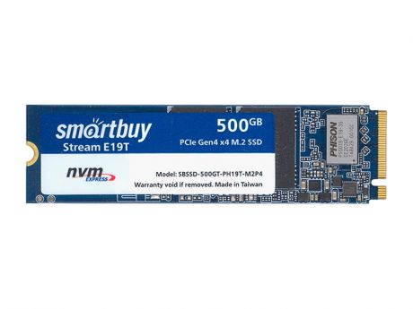 Твердотельный накопитель SmartBuy Stream E19T 500Gb SBSSD-500GT-PH19T-M2P4