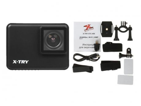 Экшн-камера X-TRY XTC400 Real 4K/60FPS WDR Wi-Fi Standart