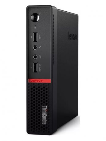 Настольный компьютер Lenovo ThinkCentre M715q 10VG002LRU (AMD Ryzen 5 2400GE 3.2 GHz/8192Mb/256Gb SSD/AMD Radeon RX Vega 11/Wi-Fi/Bluetooth/DOS)