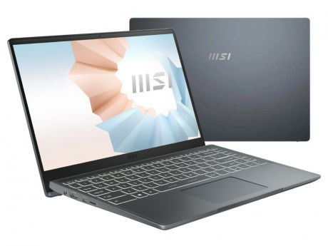 Ноутбук MSI Modern 14 B11SBU-613RU 9S7-14D224-613 (Intel Core i5 1155G7 2.5Ghz/16384Mb/512Gb SSD/nVidia GeForce MX450 2048Mb/Wi-Fi/Bluetooth/Cam/14/1920x1080/Windows 10 64-bit)